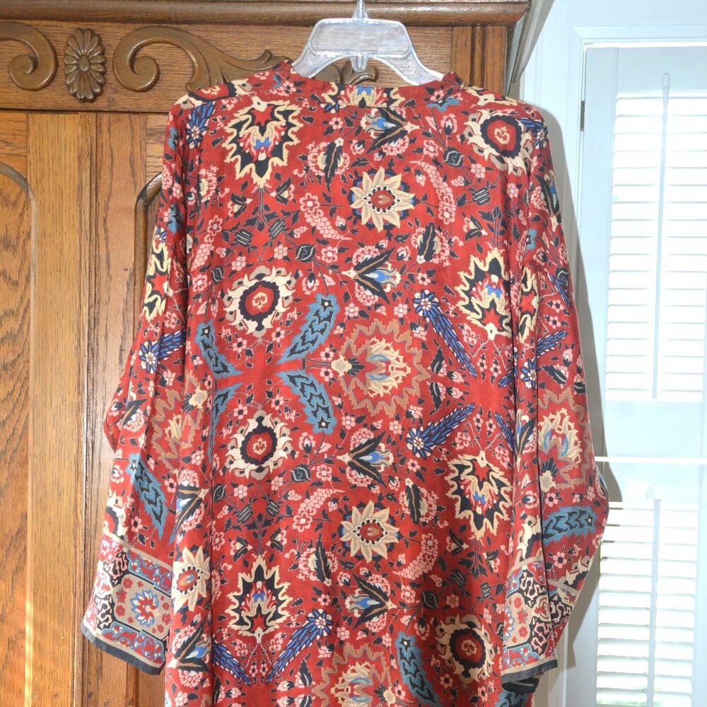 Eskandar Multicolor Patterned Tunic - image 2